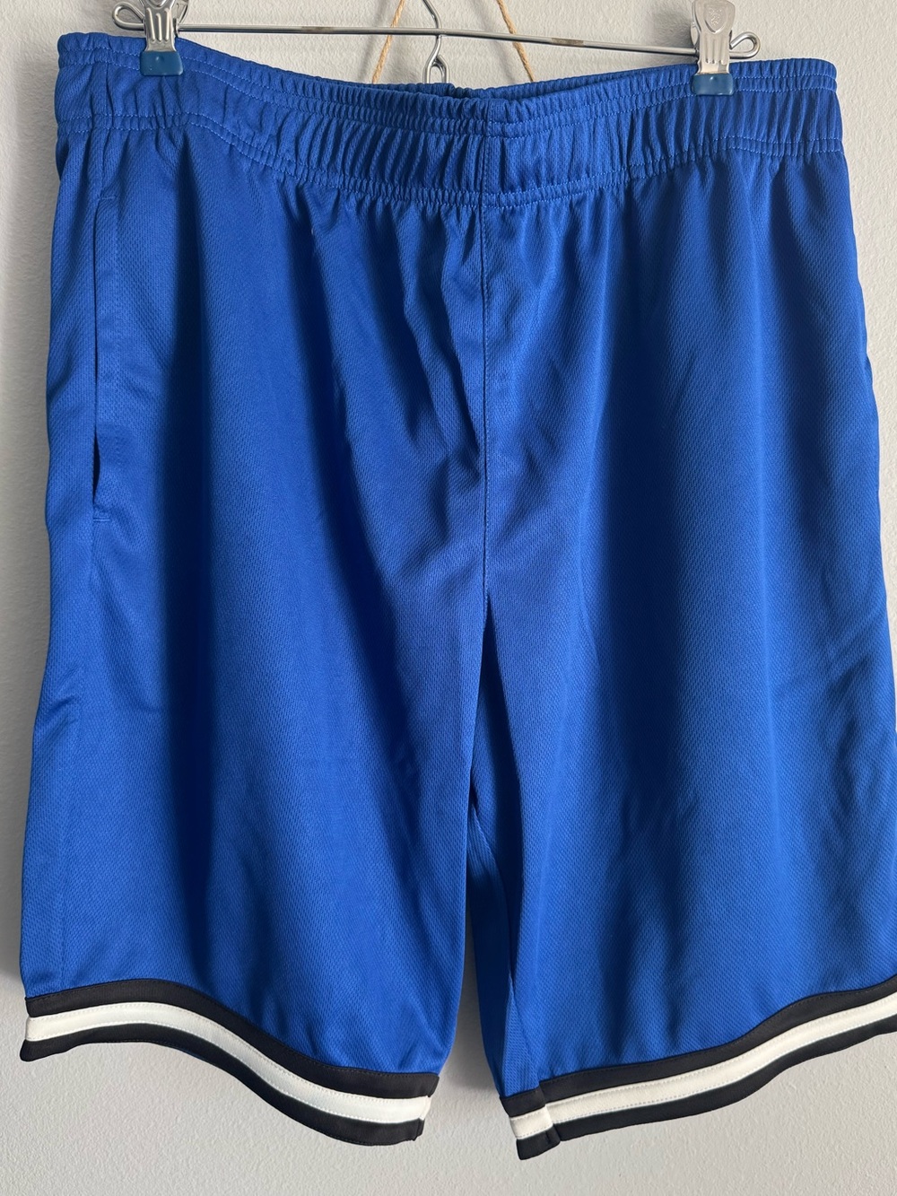 South Pole Men's Royal (Blue, Red & Gray) Athletic Shorts 3 Pairs size XL